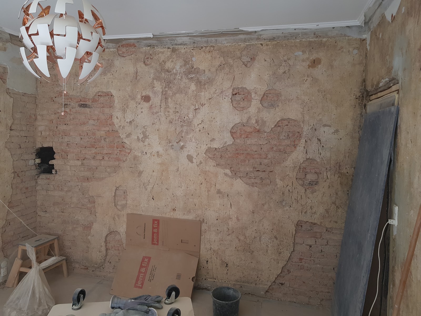 Brystpanel med mønster