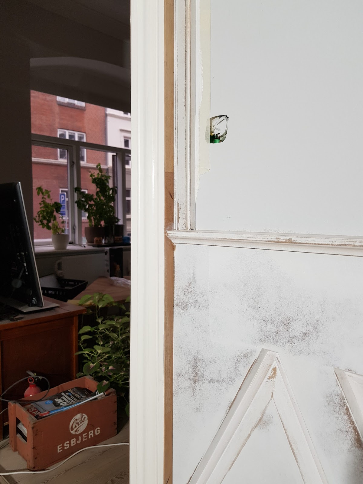 Brystpanel med mønster