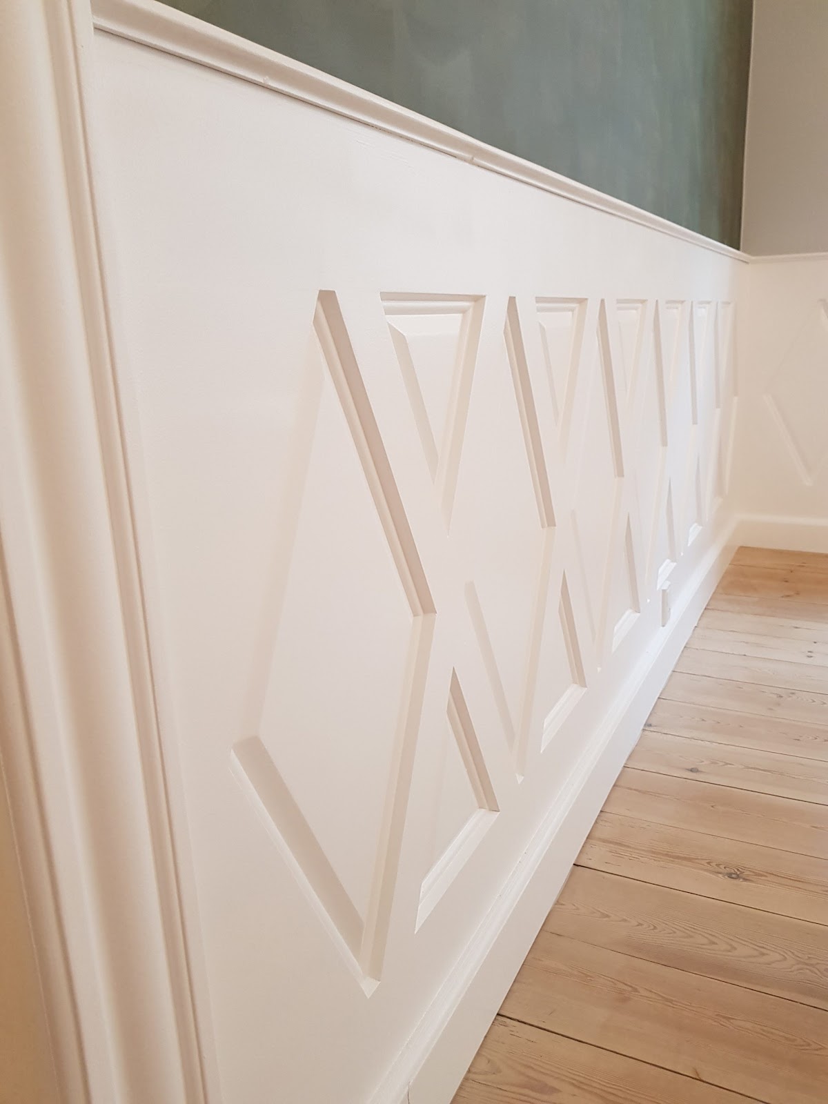 Brystpanel med mønster