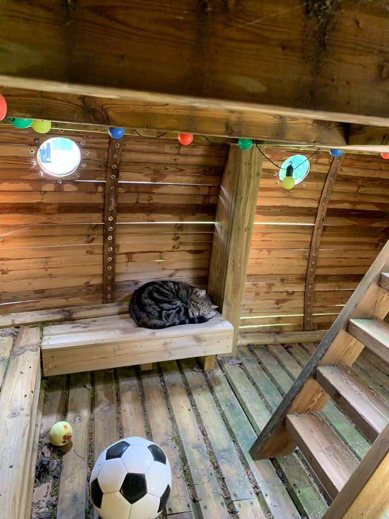 Lekeplass på sjørøverskipet