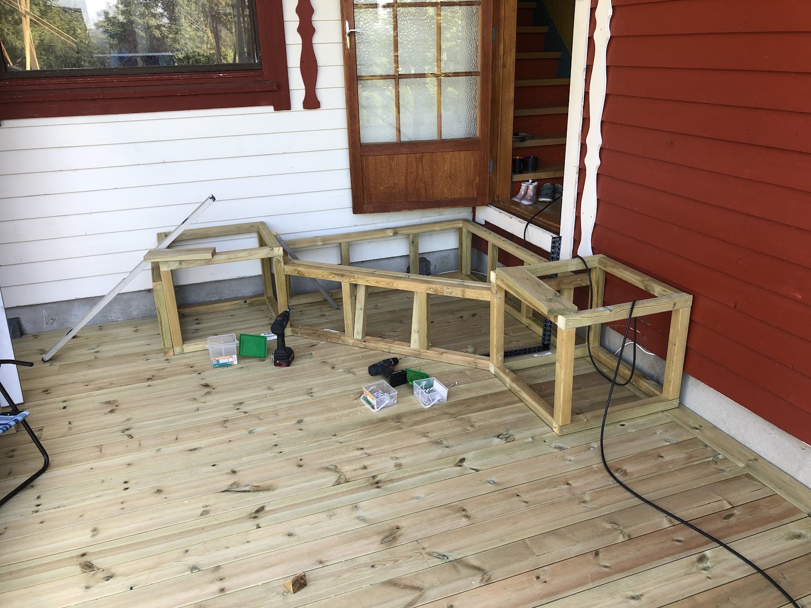 Terrasse med Pergola