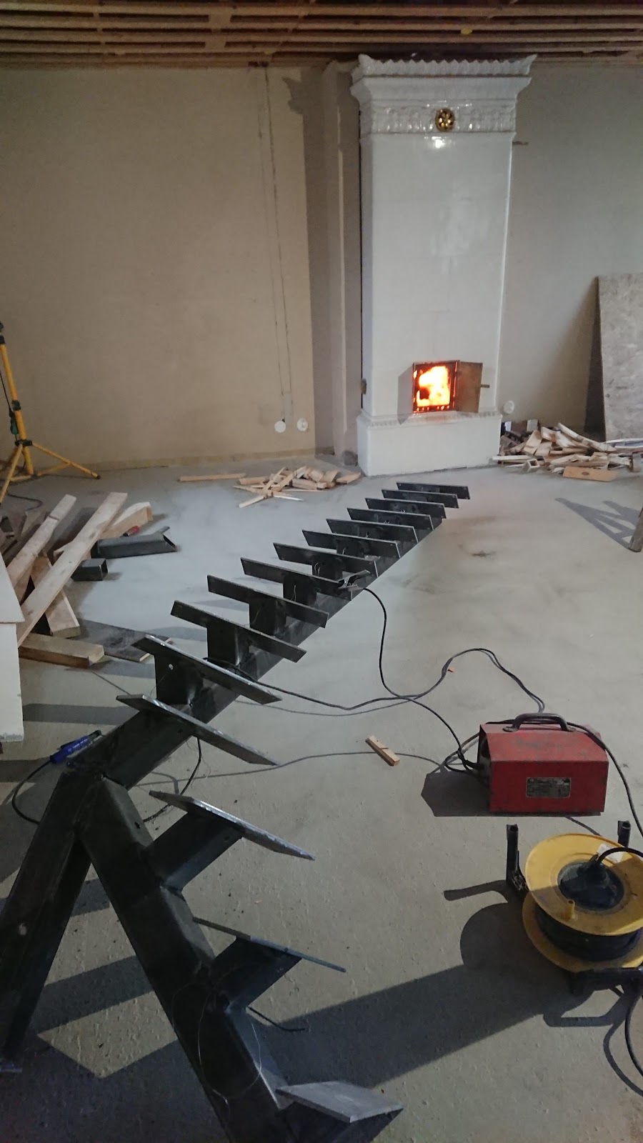 En trapp med gjennomsiktighet og en flørt med havet