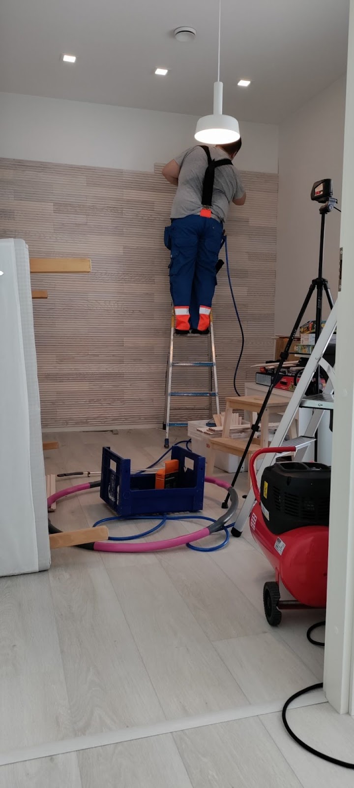 Spilevegger av resirkulert tre