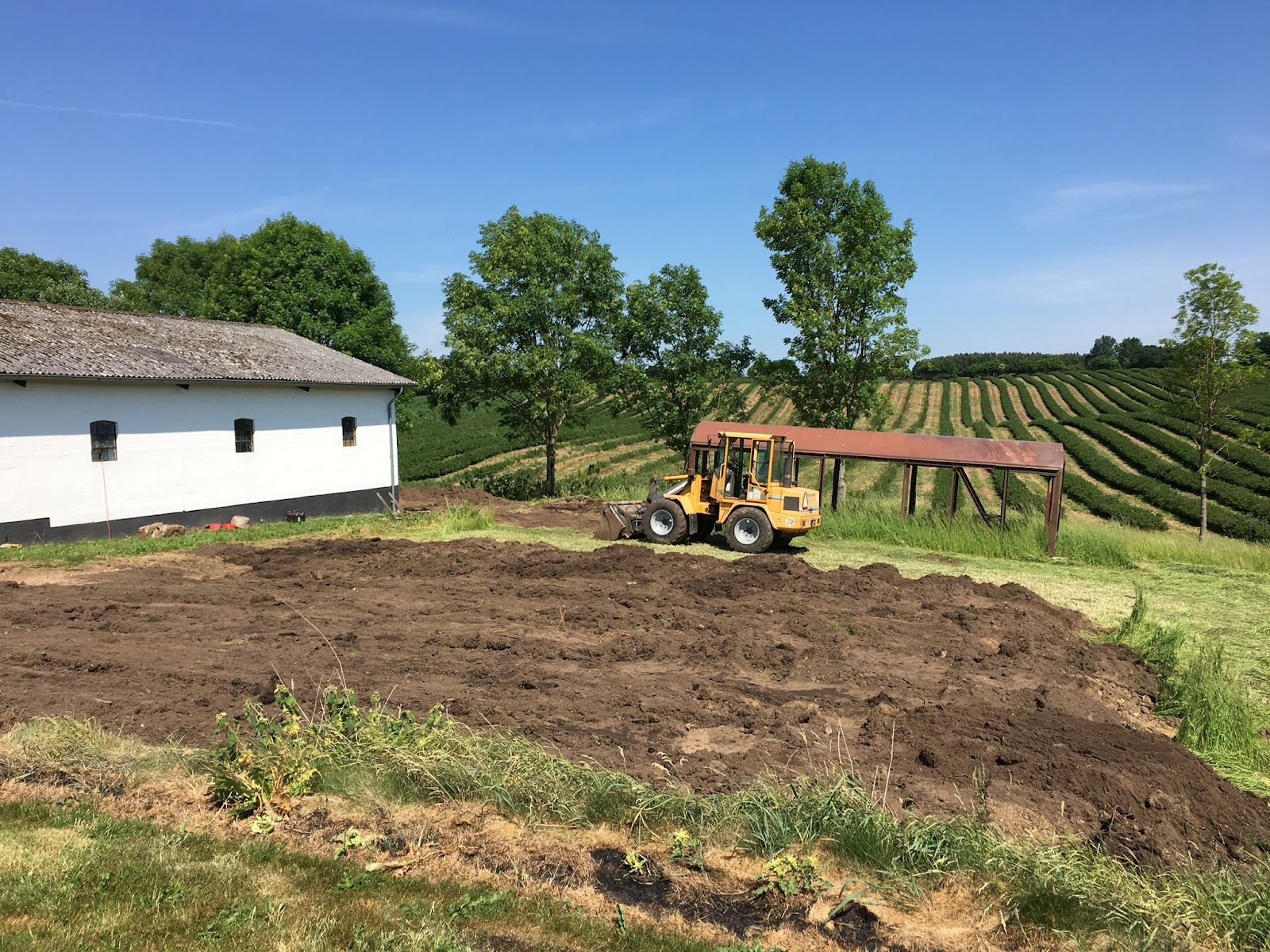 Orangeri av gammel godsvogn