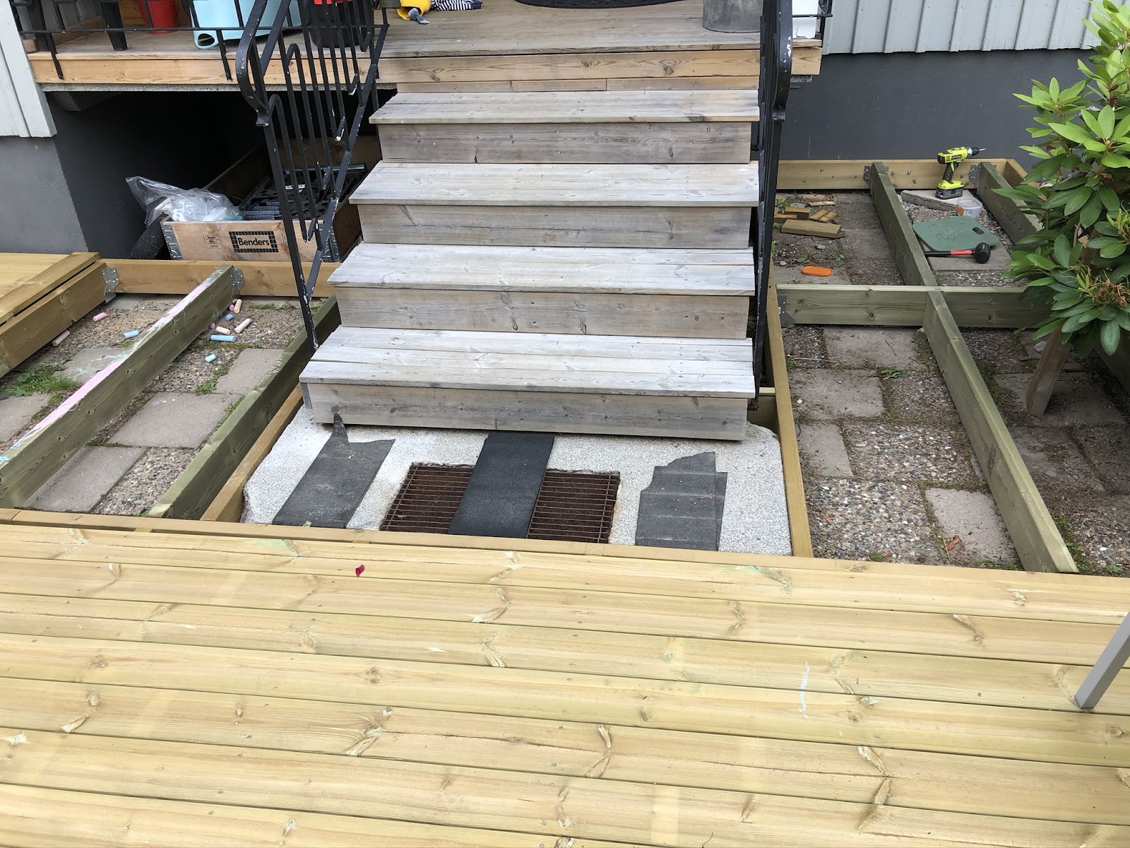 Carport + Nytt inngangsparti + Terrasse