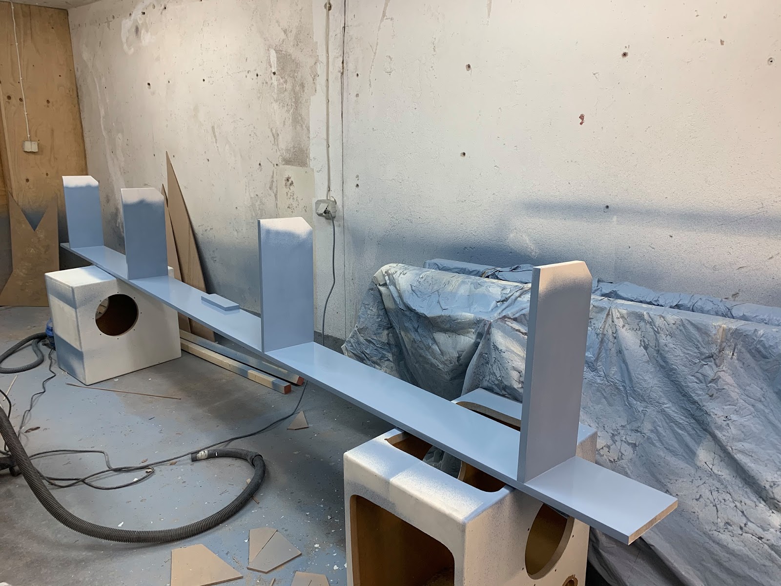 Plassbygget bokhylle