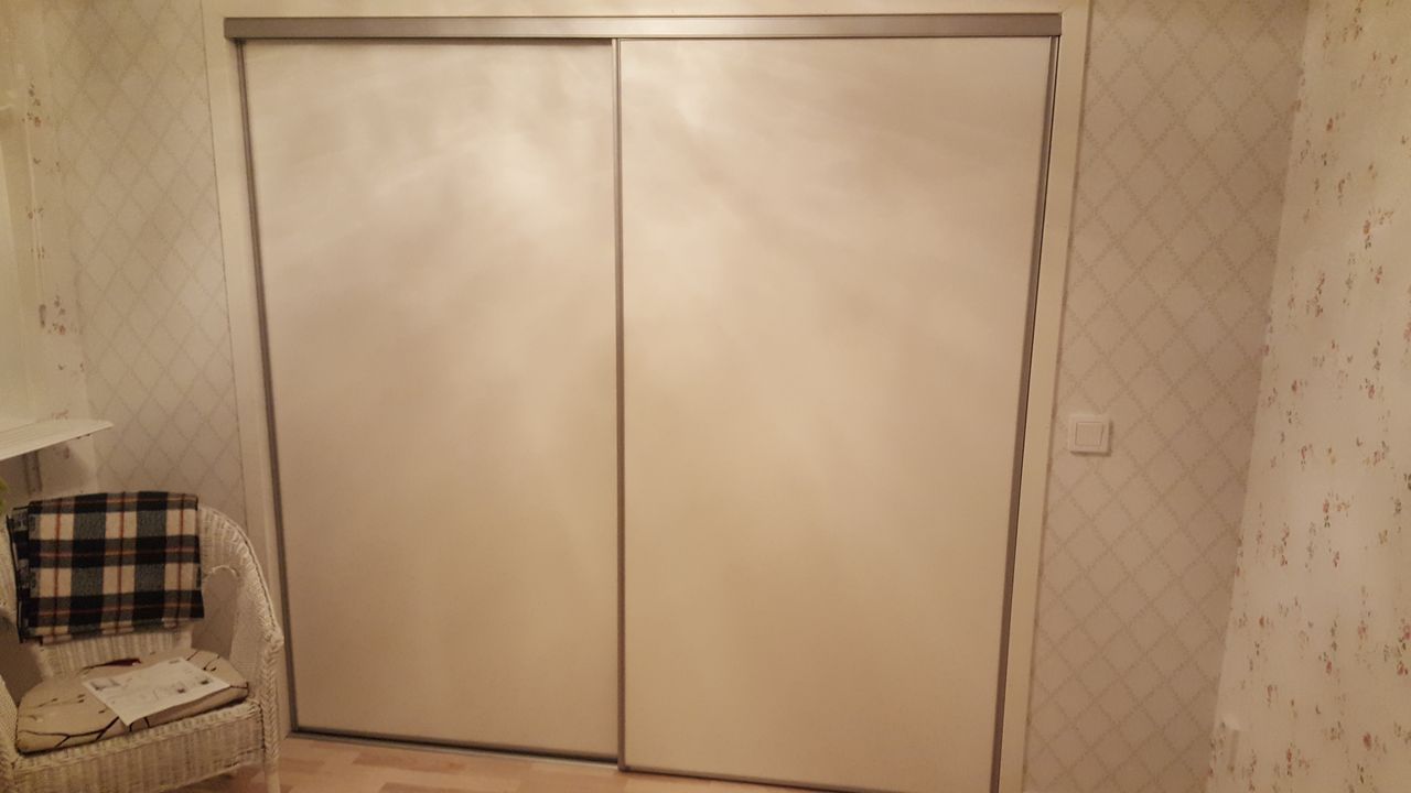 Oppe i det nye huset