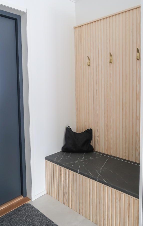 Oppbevaringsløsning i gang