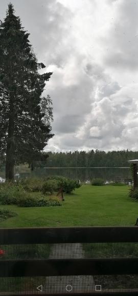 Utedo med nydelig utsikt