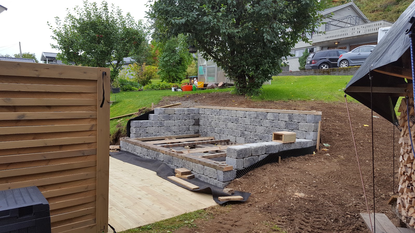 Overdekket hyggekrok