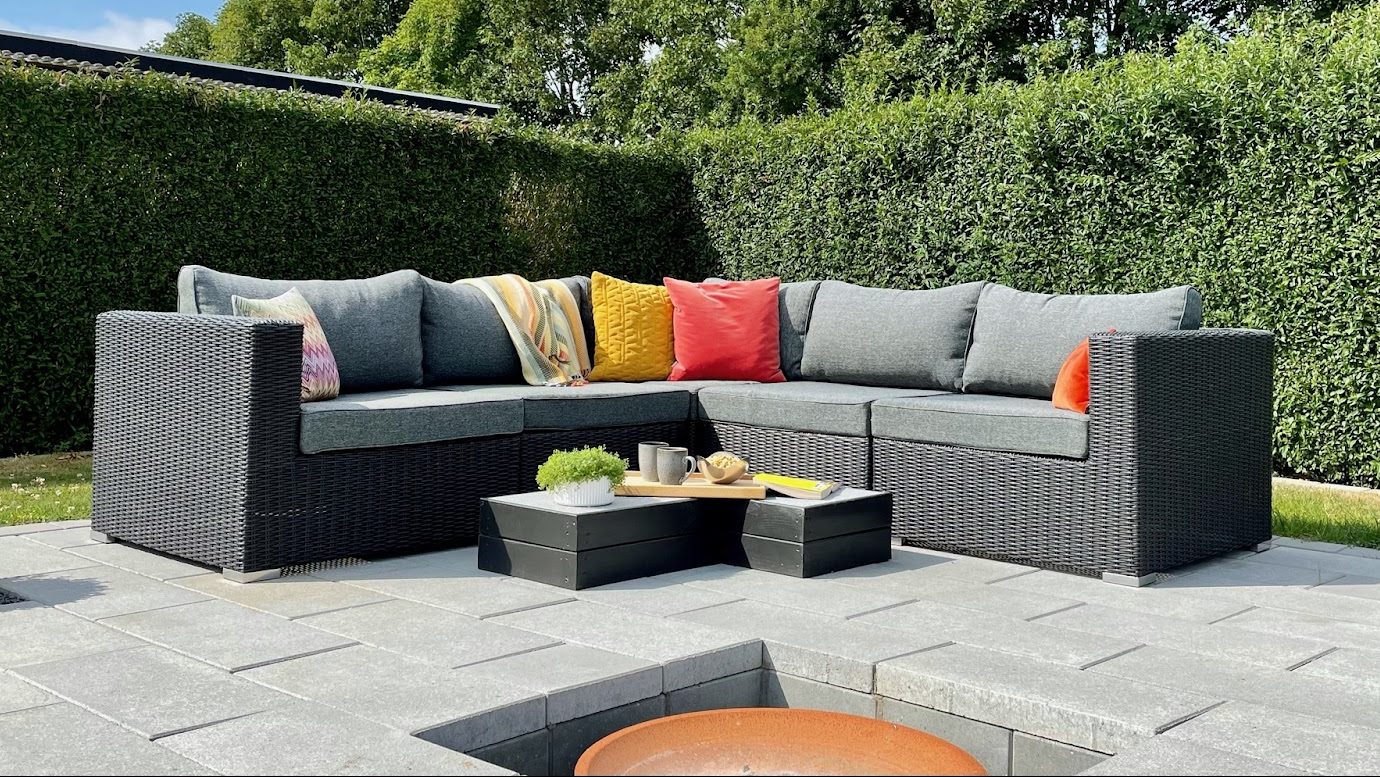 Koselig hjørne med peis