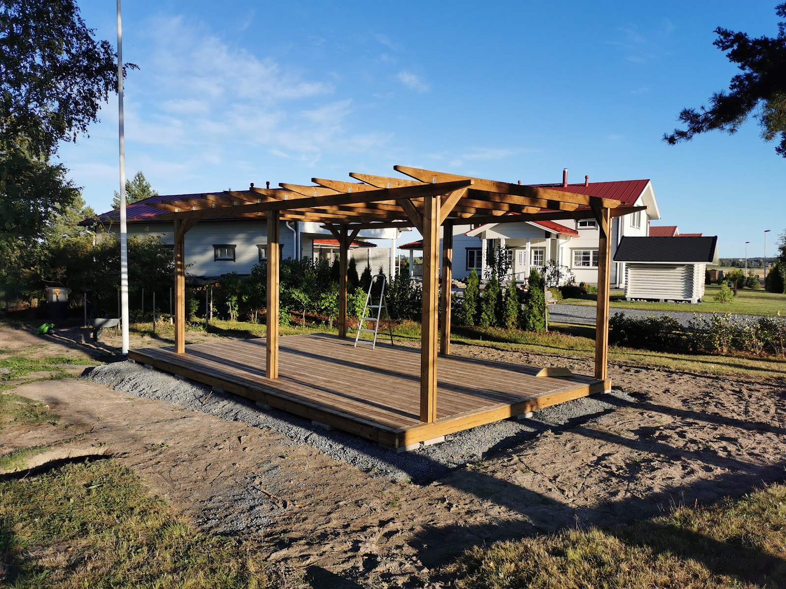 Frittstående pergola