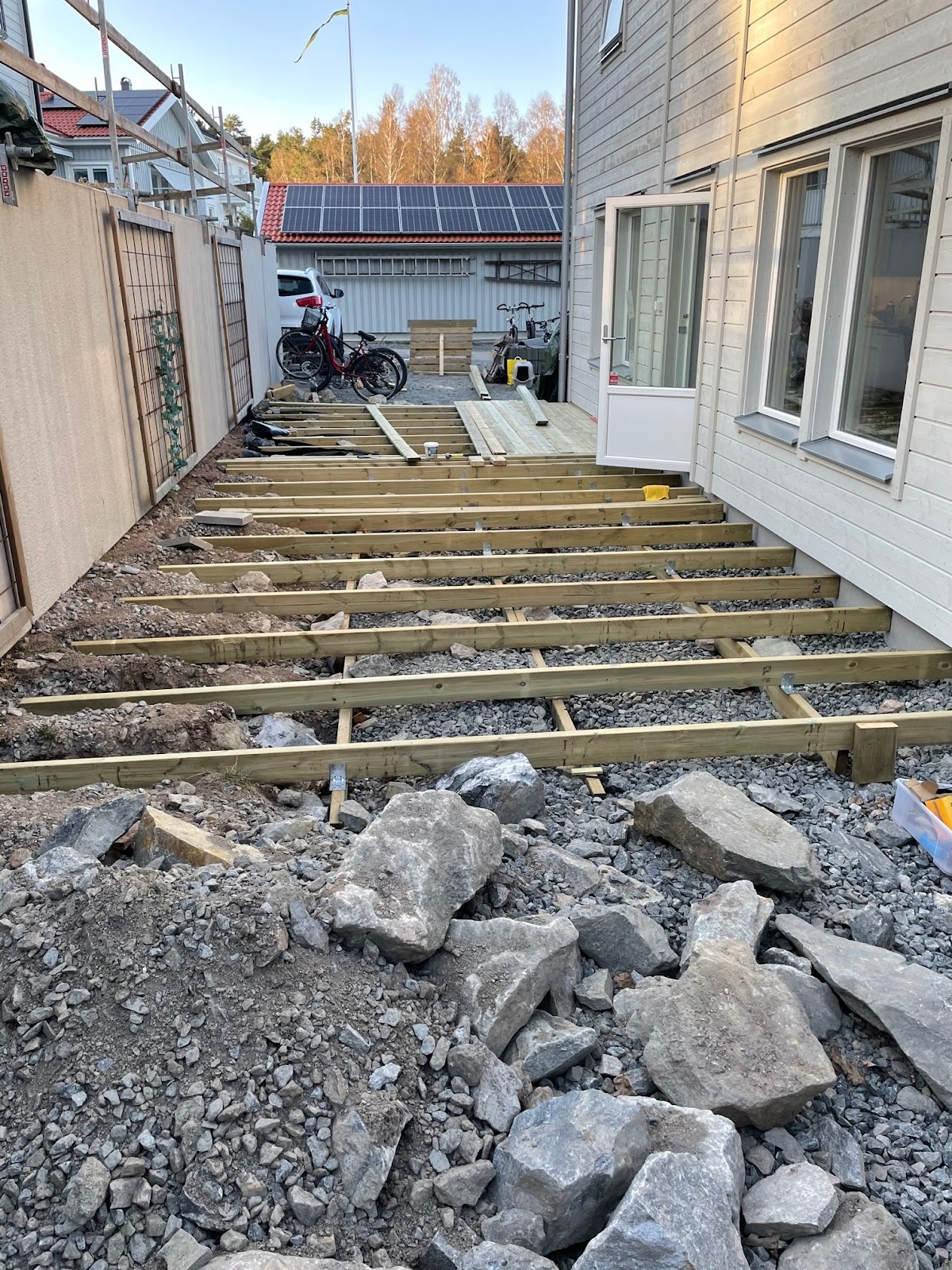 Terrasse og utekjøkken