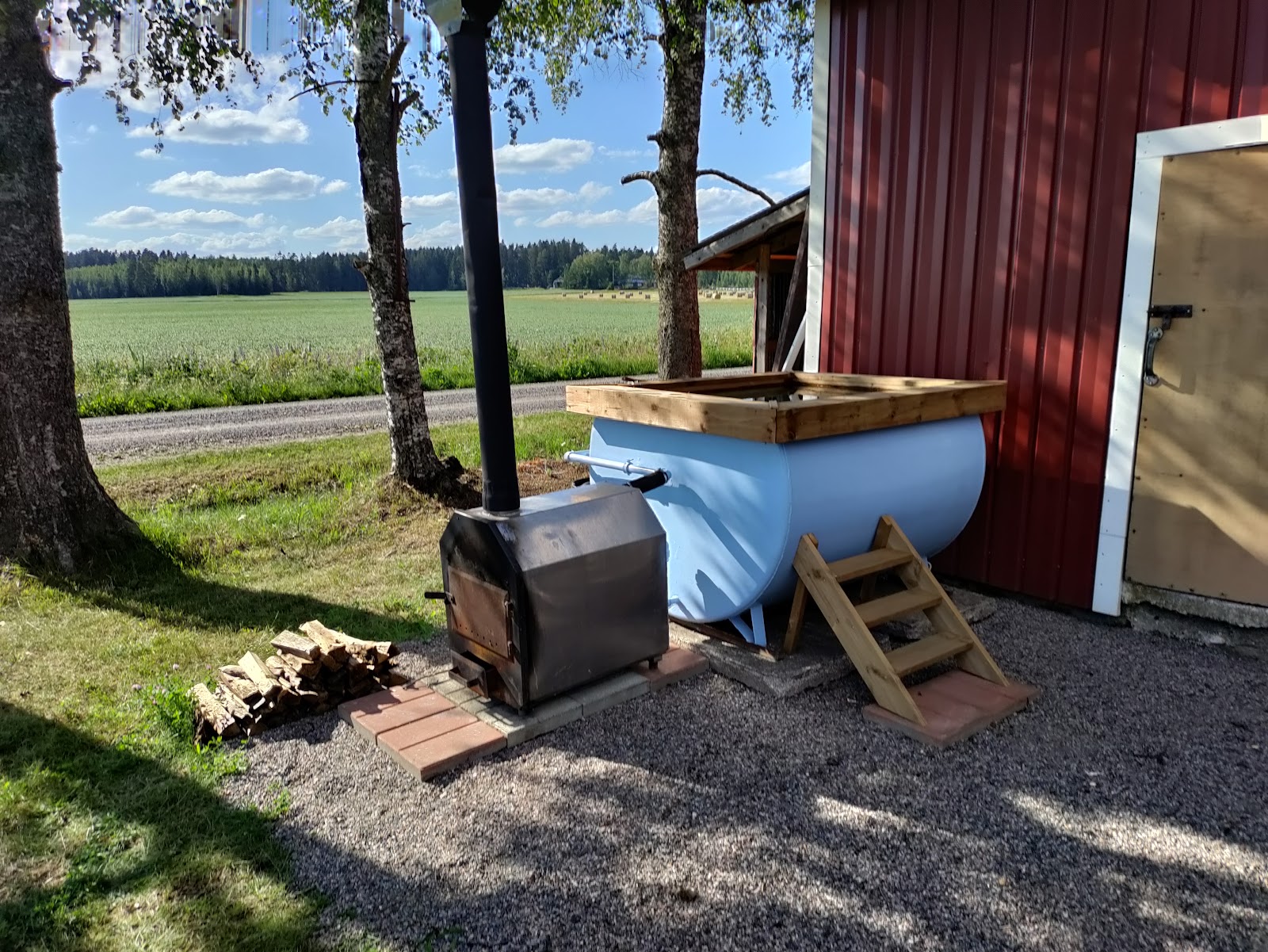 Hjemmelaget badestamp