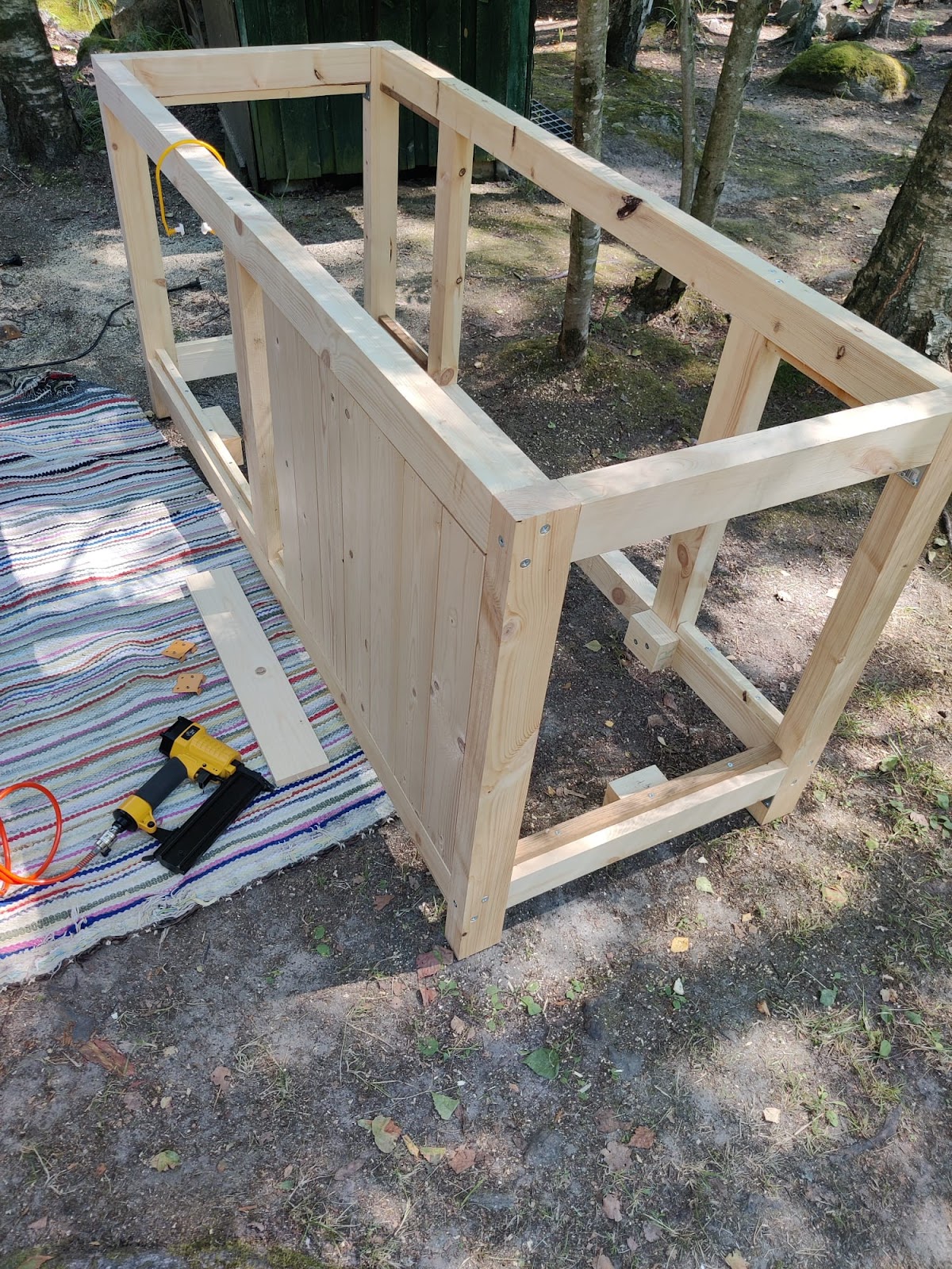 Utekjøkken på terrassen