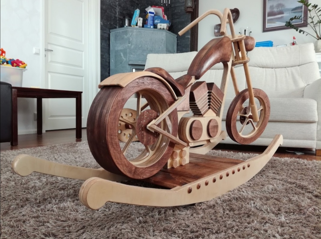 Harley Davidson gyngehest