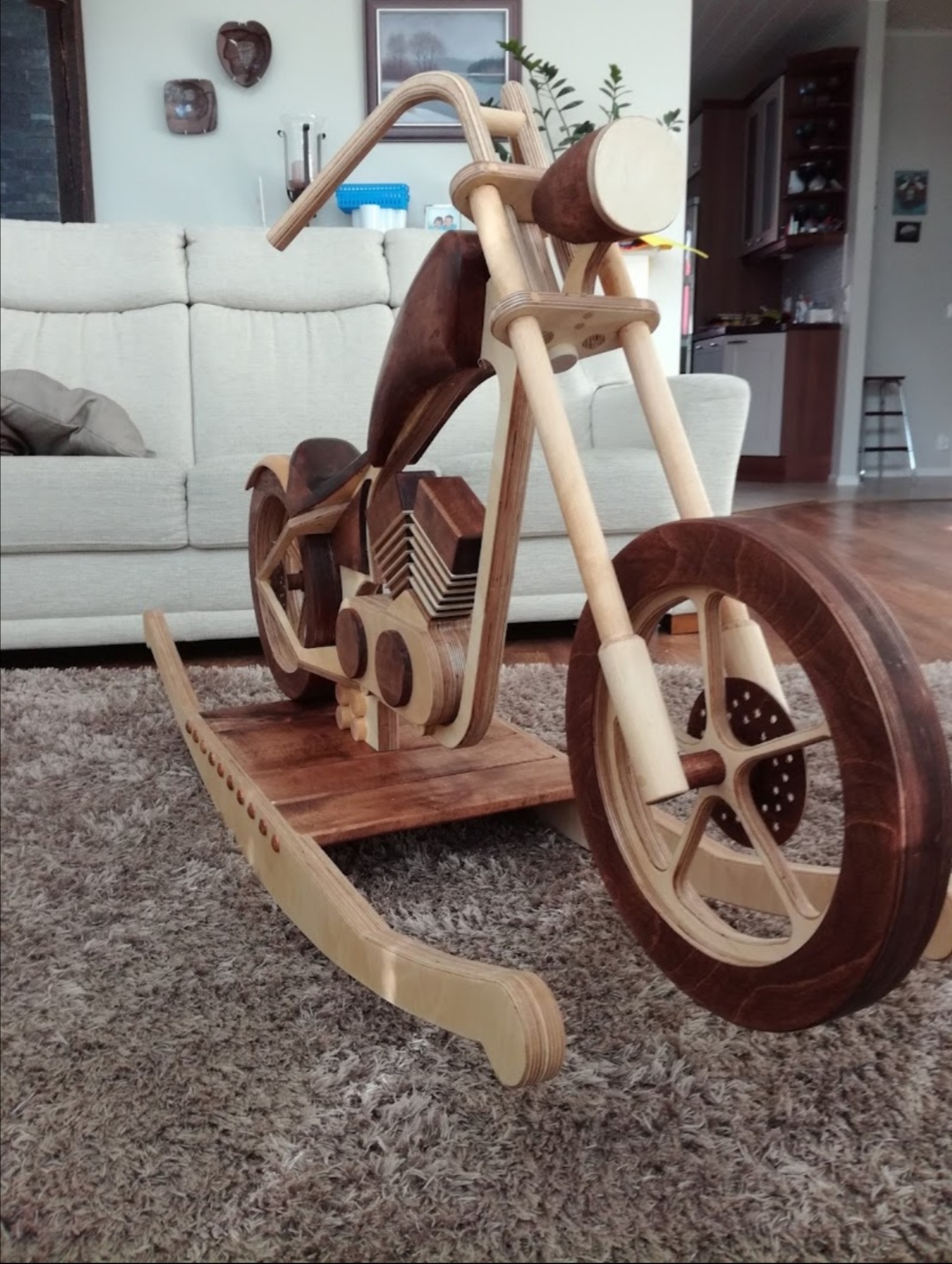 Harley Davidson gyngehest