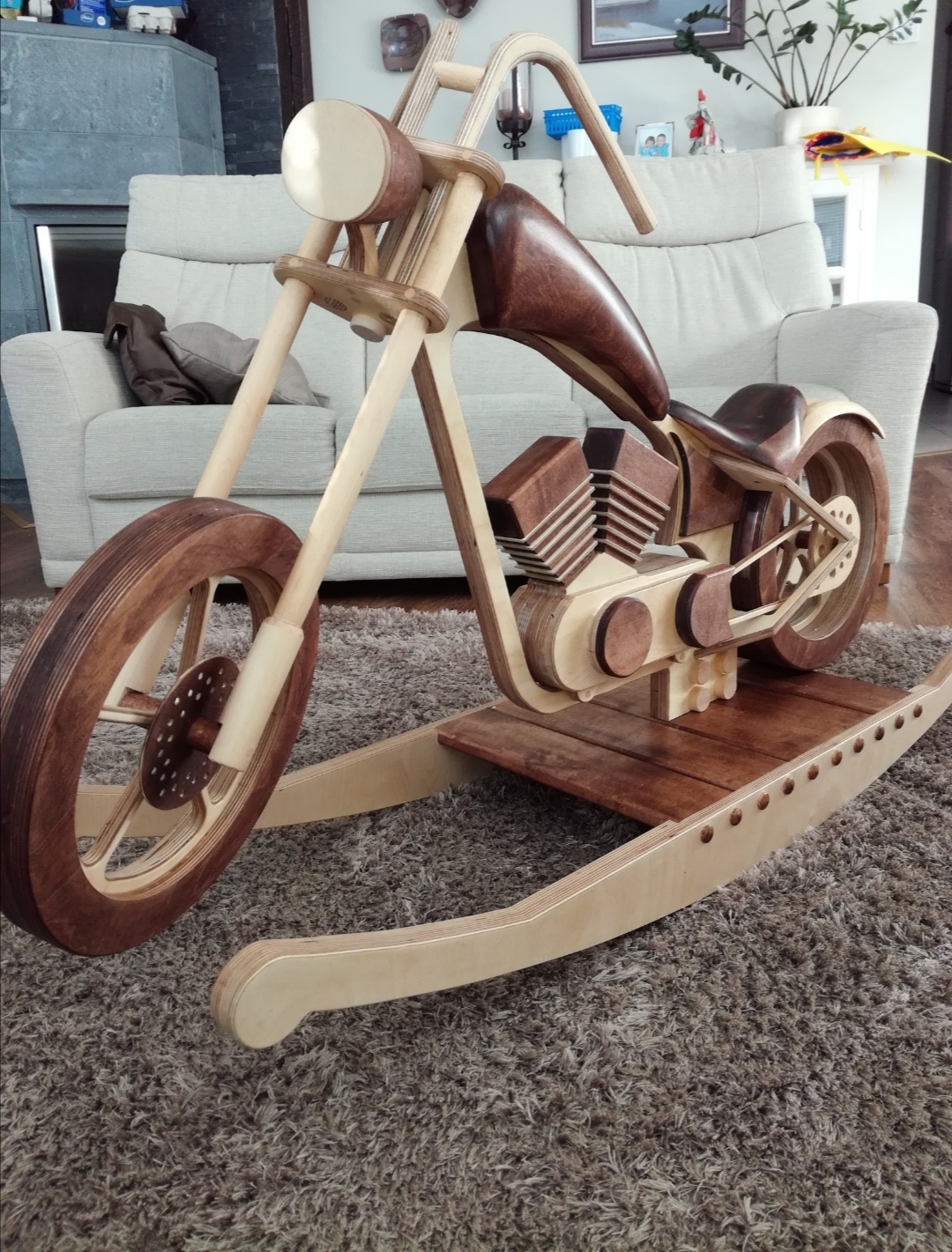 Harley Davidson gyngehest