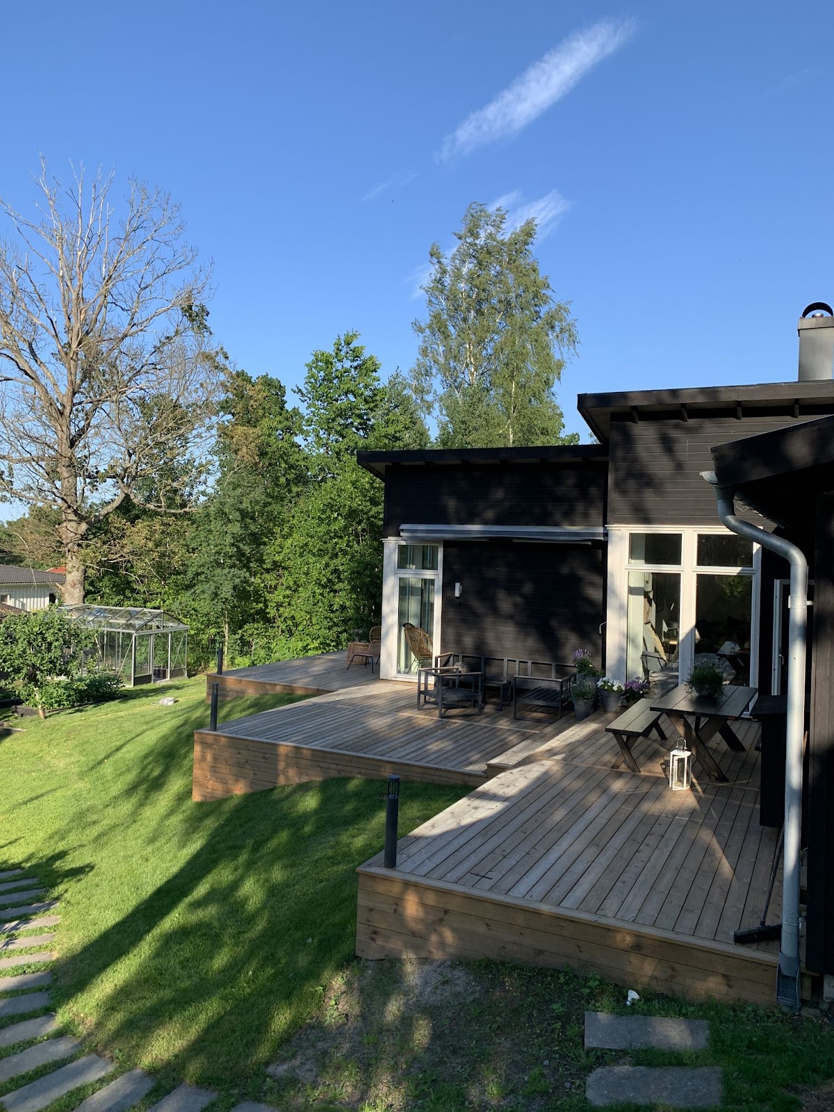 Fra jungelen til nydelig terrasse