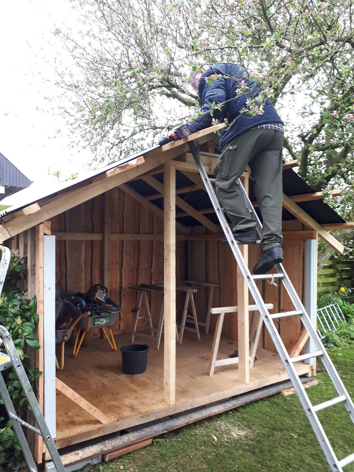 Hagebod for hagemøbler