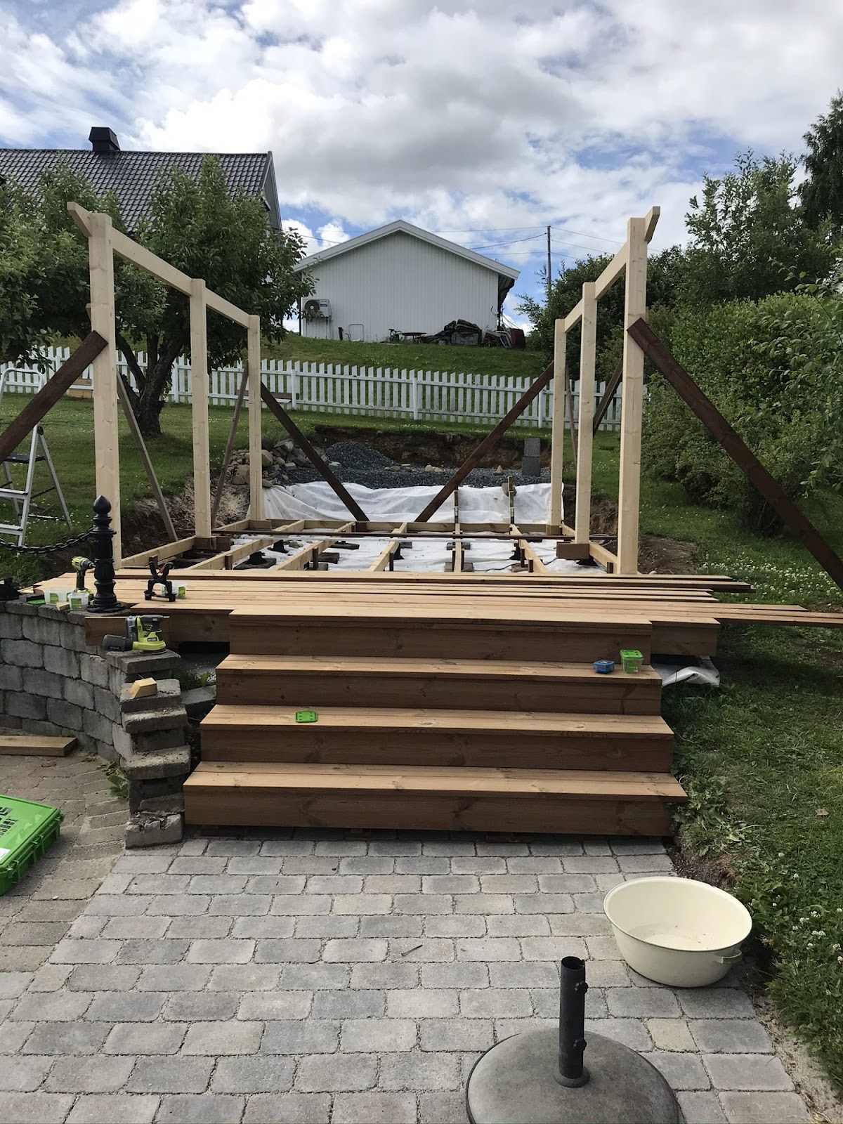 Pergola/kjøkkenhage