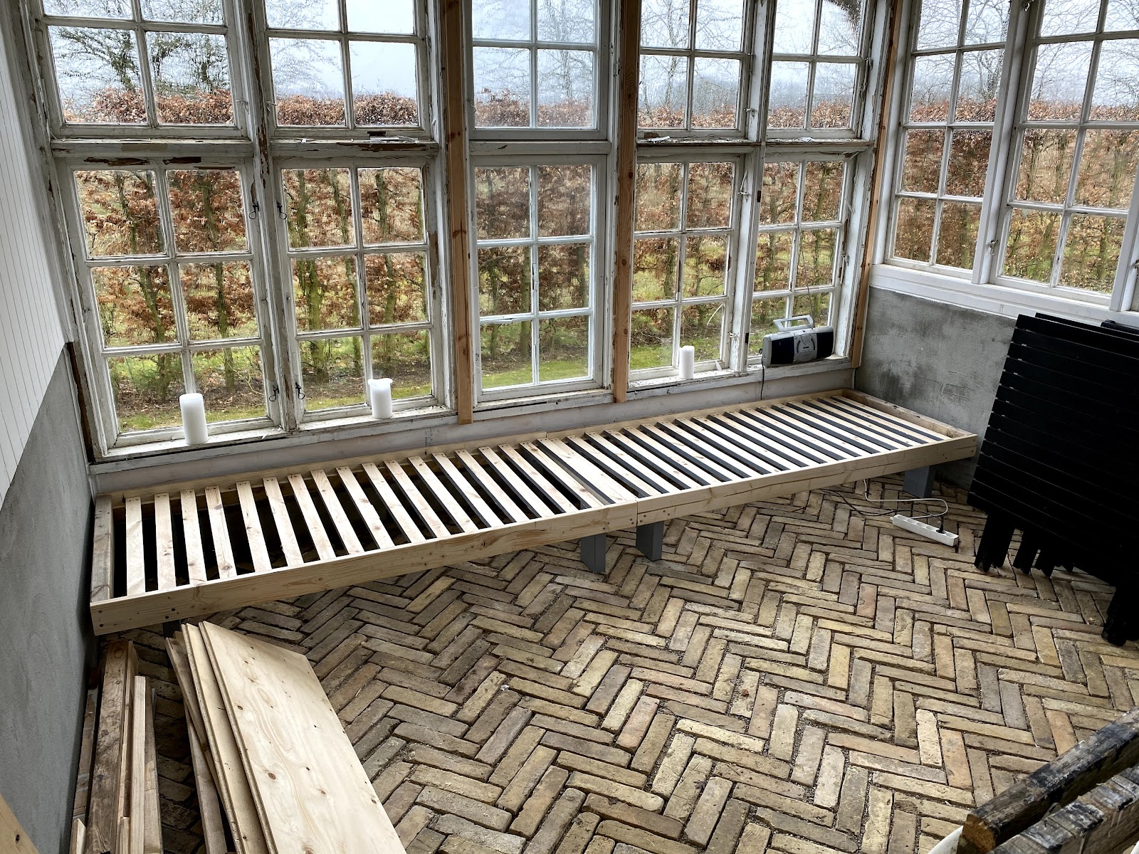 Trädgårdshus från grunden