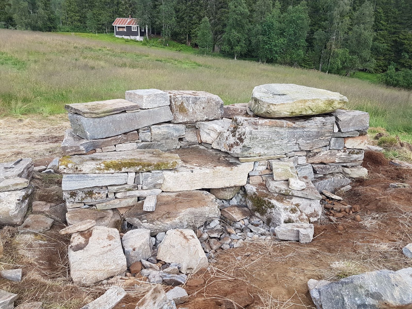 Öppen spis och grill på Sætra