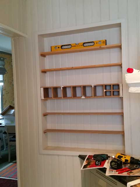 Hålet i väggen som blev ett kryddskåp