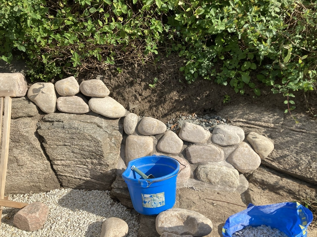 Vildvuxet Kompostområde