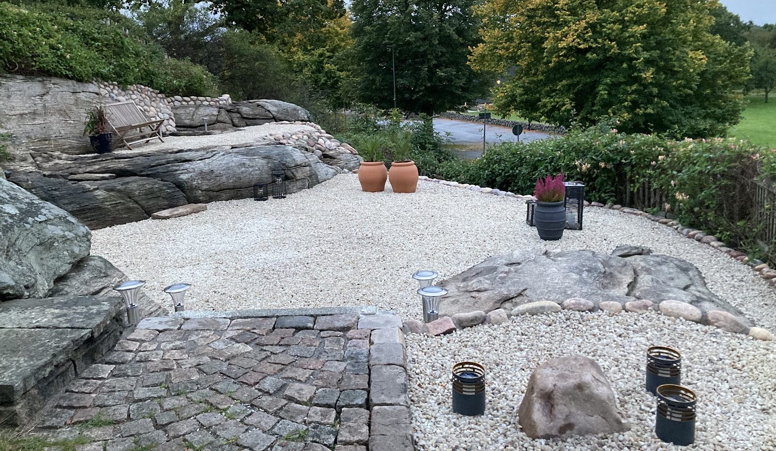 Vildvuxet Kompostområde