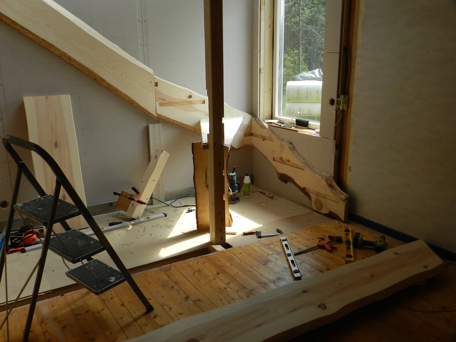 Trappor av eget virke