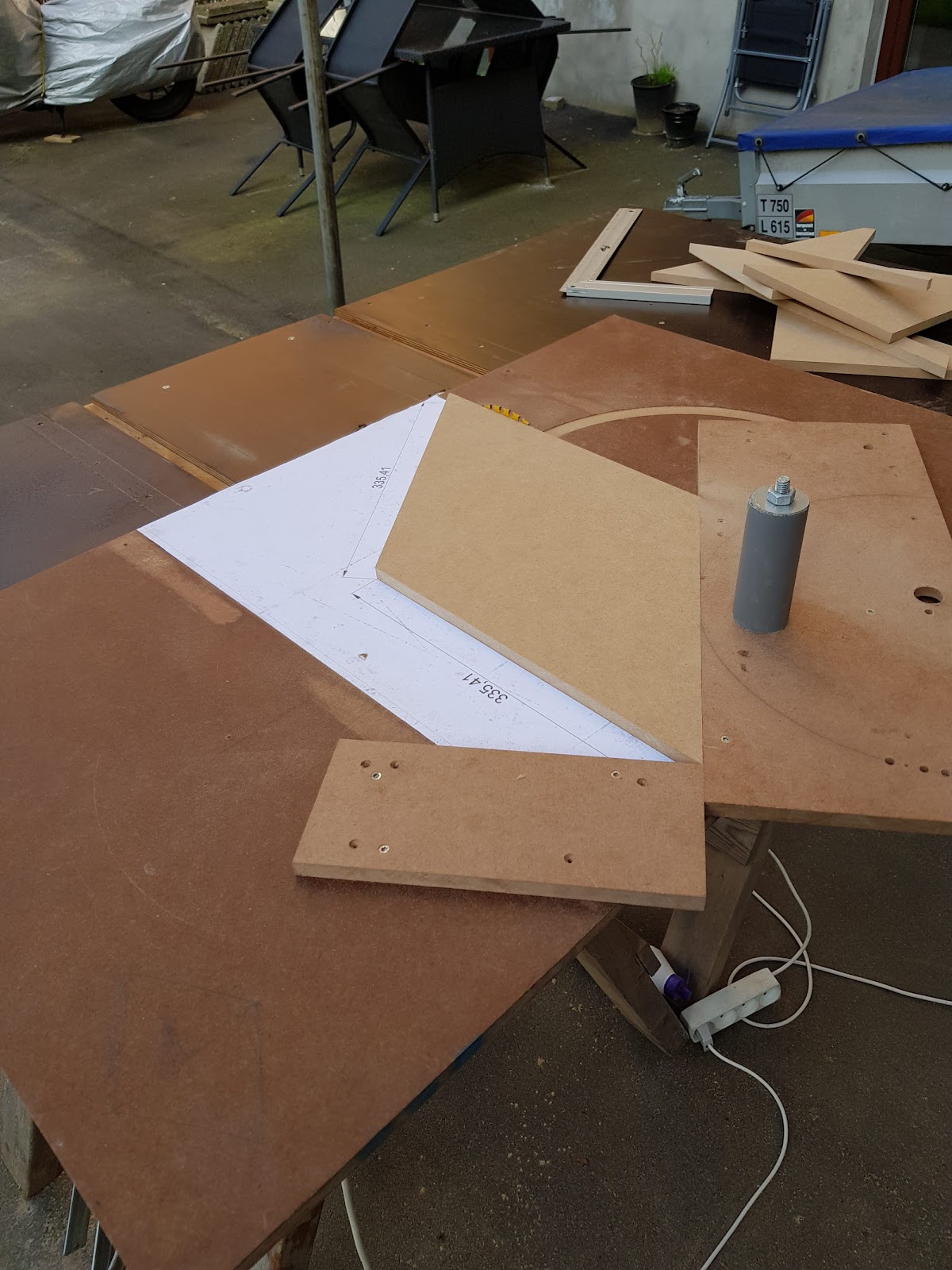 Bröstpaneler med mönster