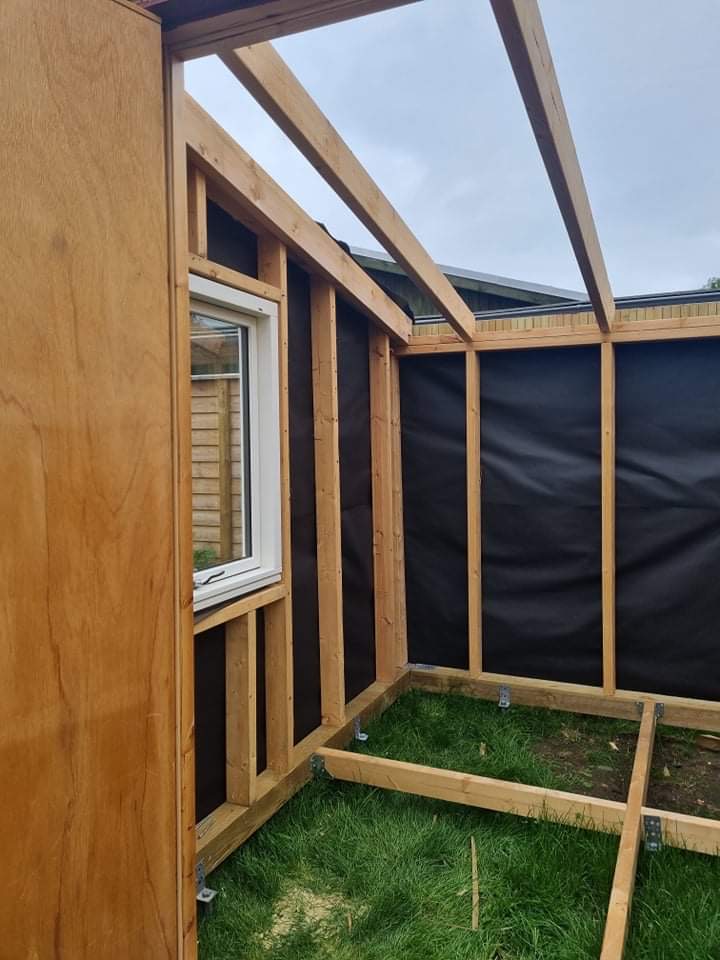 Ny bod i koloniträdgården