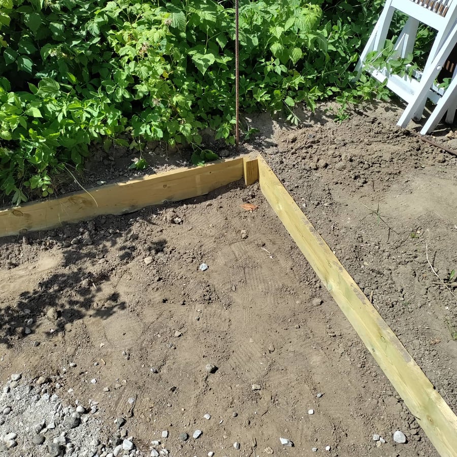 Utomhusträningsplattform, 3m x 3m