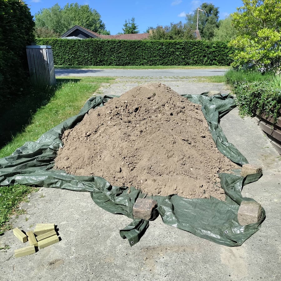 Utomhusträningsplattform, 3m x 3m