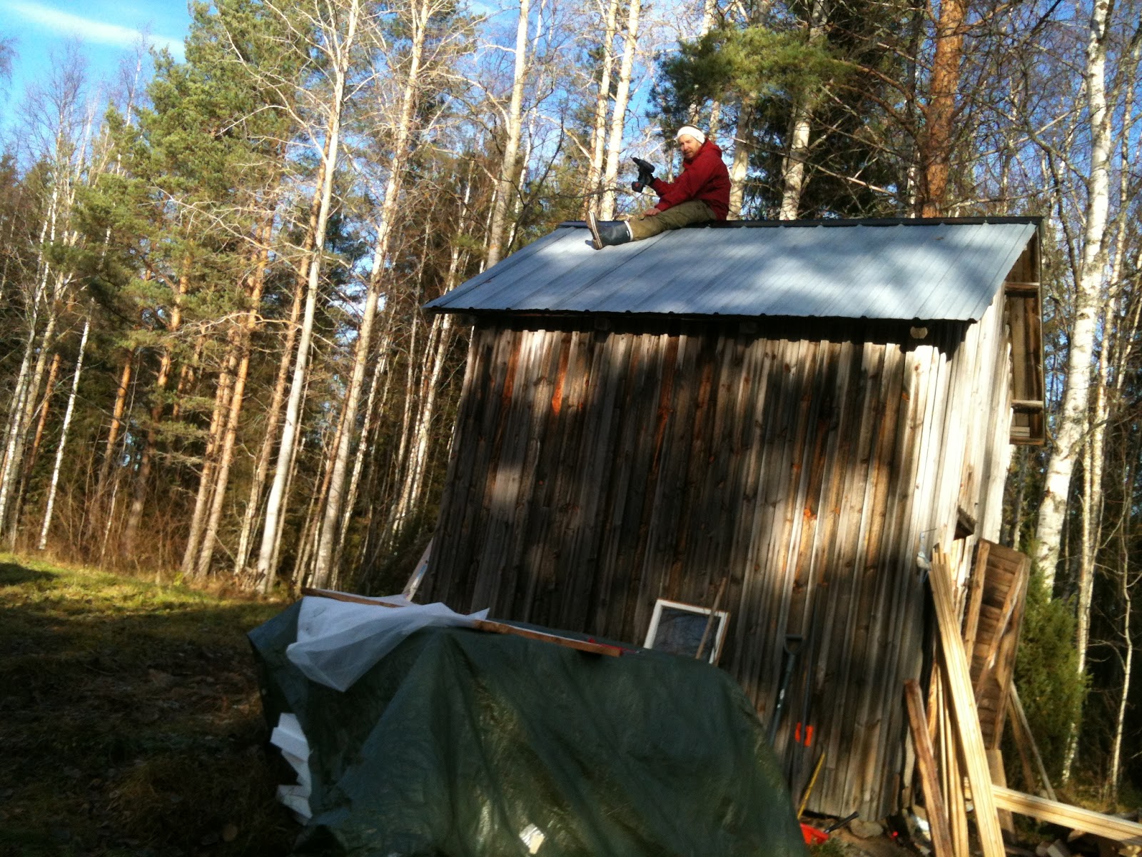 Ett nytt liv till ett gammalt skjul