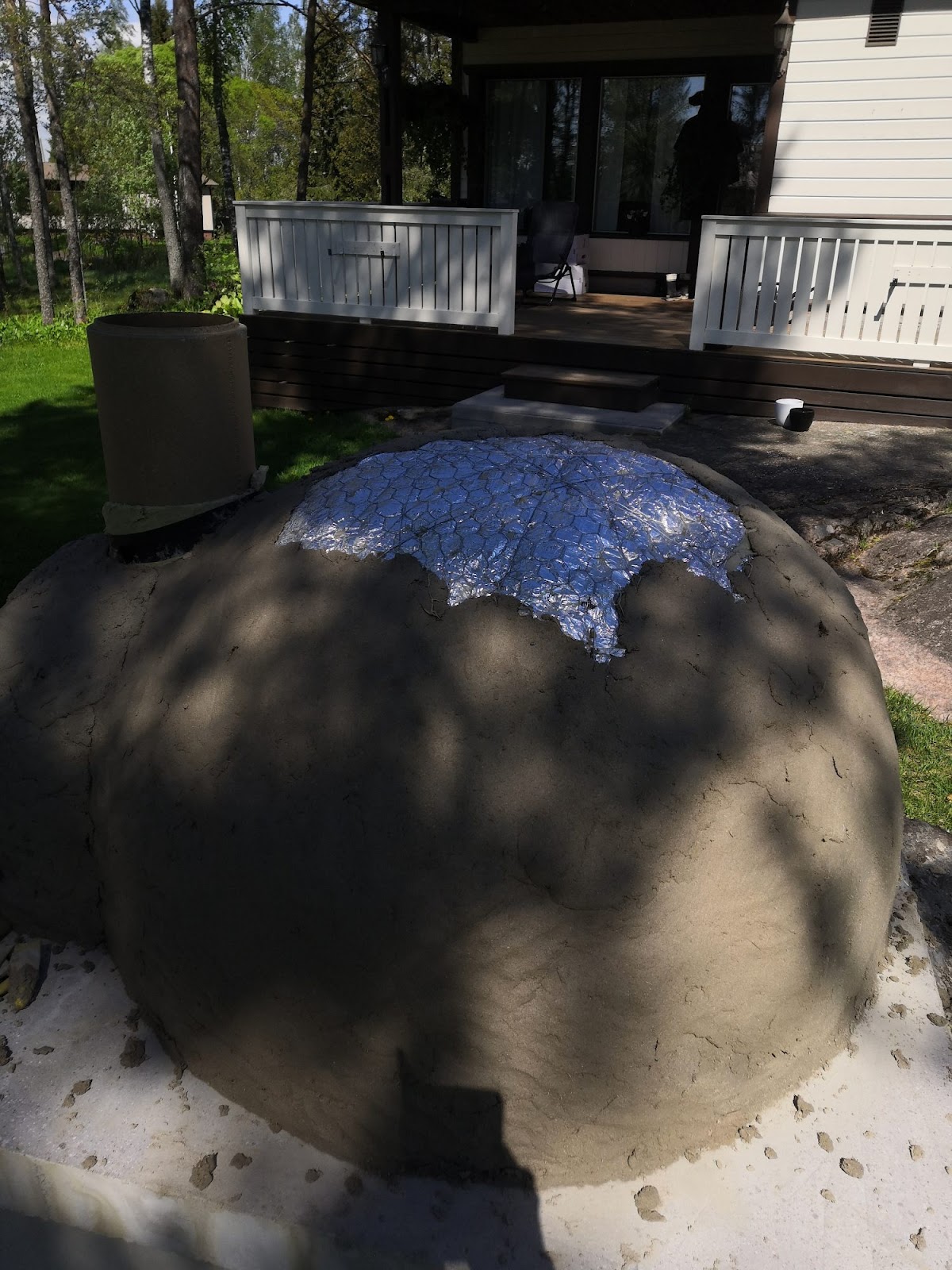 Pizzaugn efter badboll