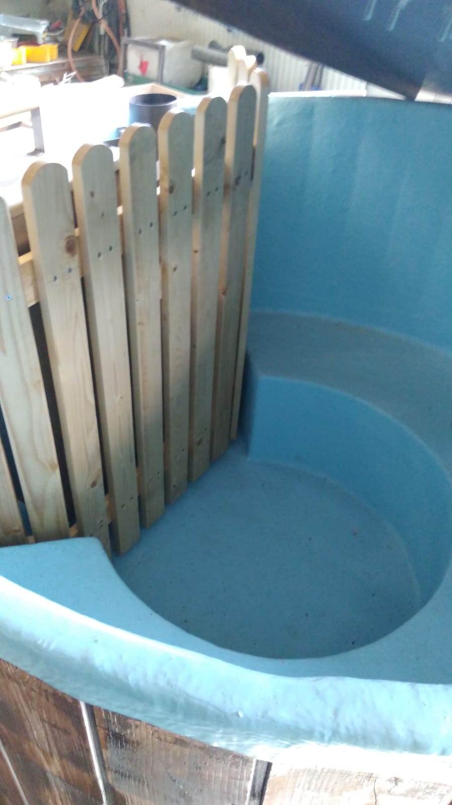 Badtunna med coola detaljer