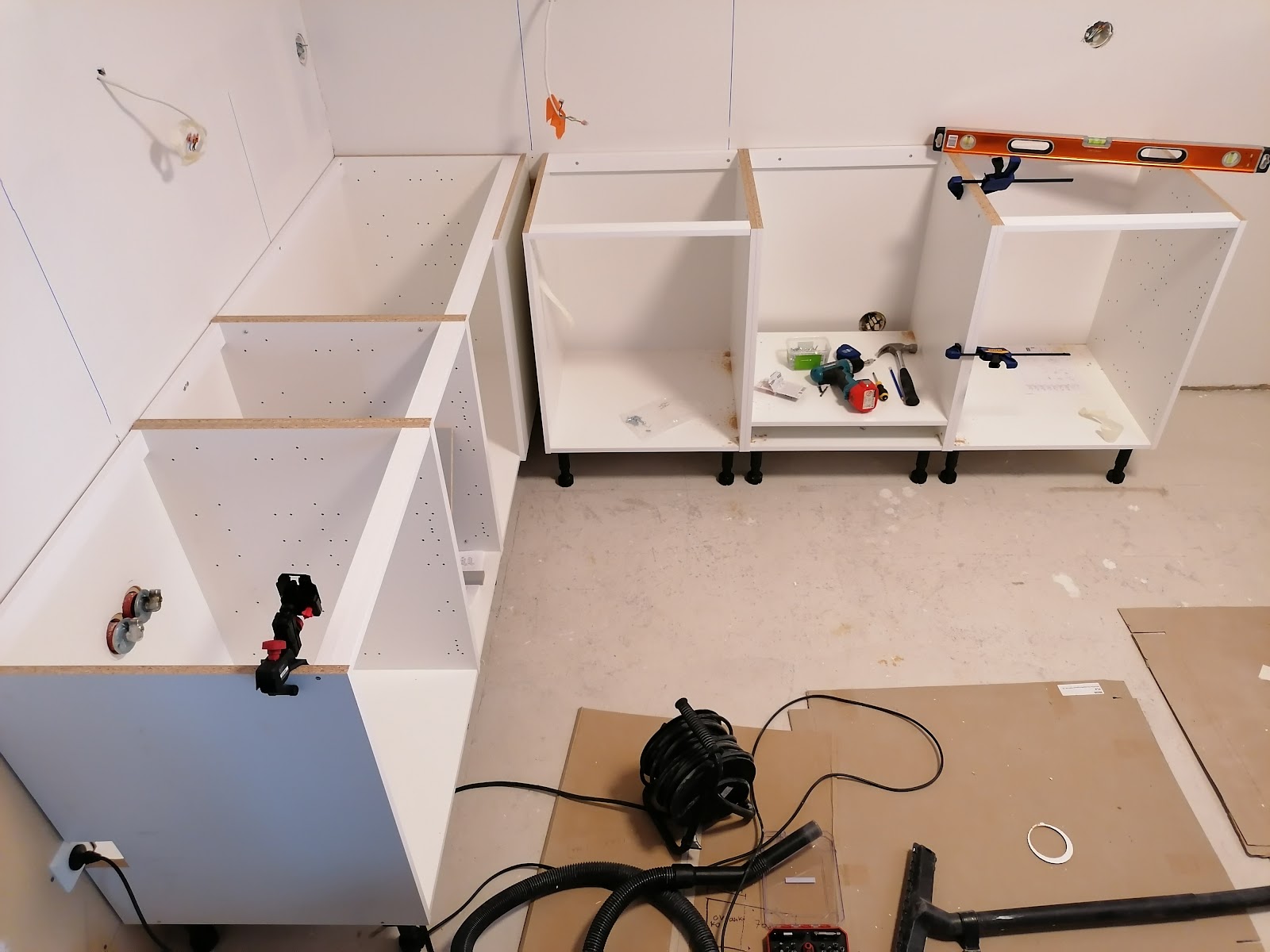 Installation av nytt kök