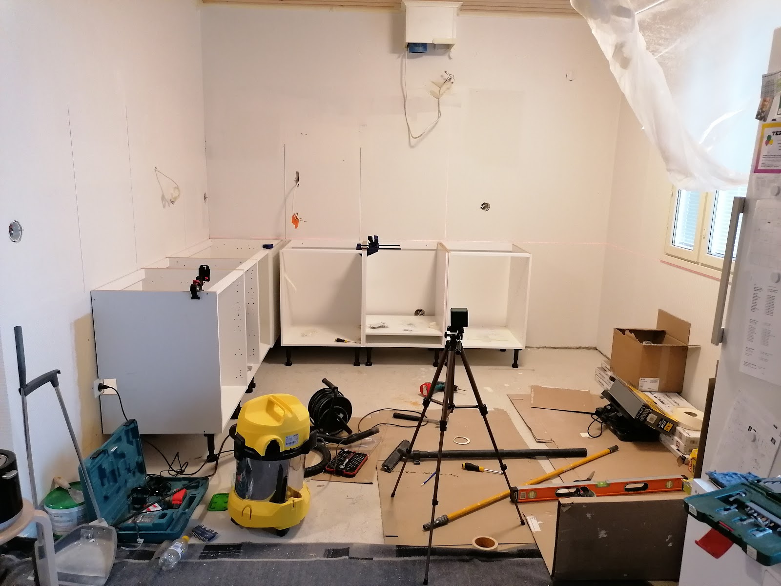 Installation av nytt kök