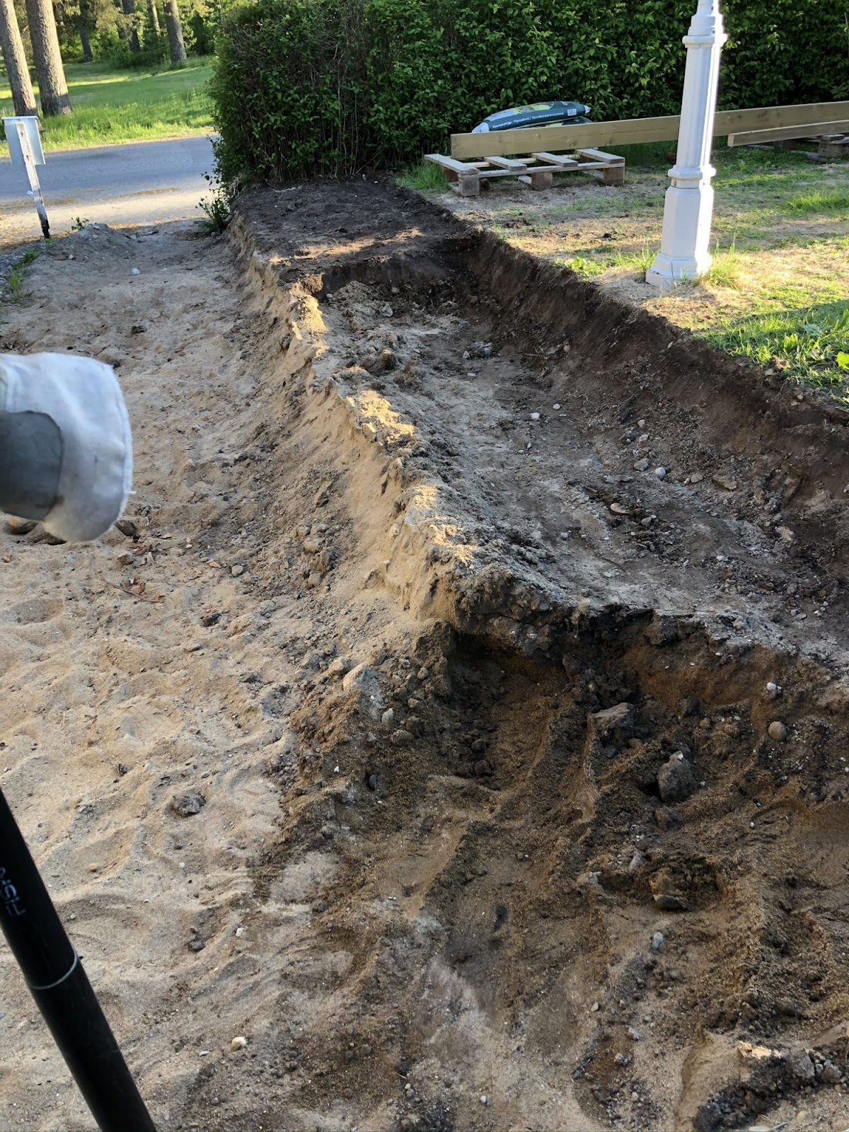 Carport + Ny infart + Altan/trädäck