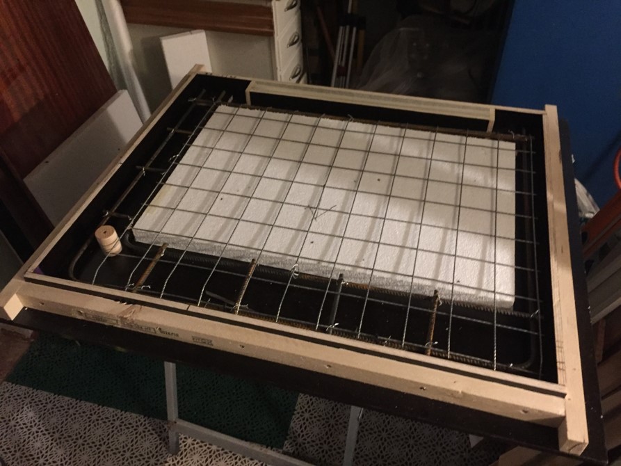 Öppen spis i köket