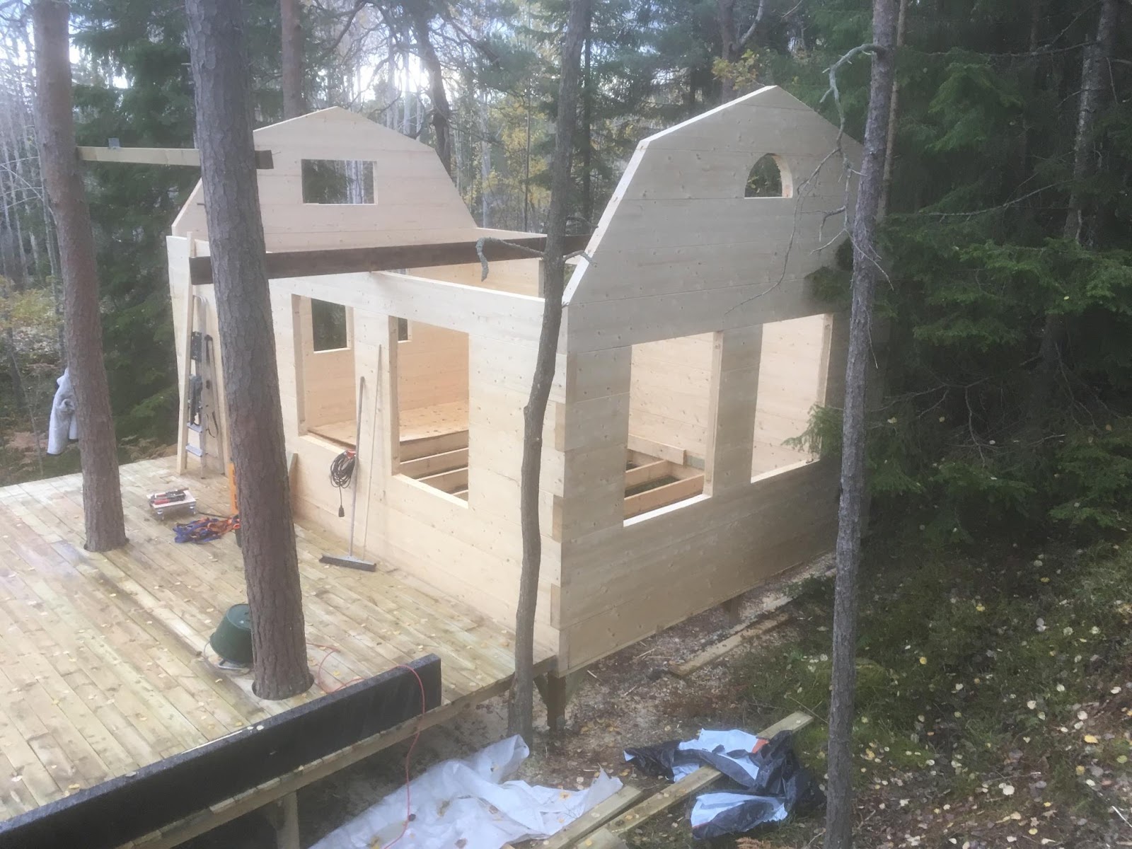 Utmattningssyndrom blev Attefallshus