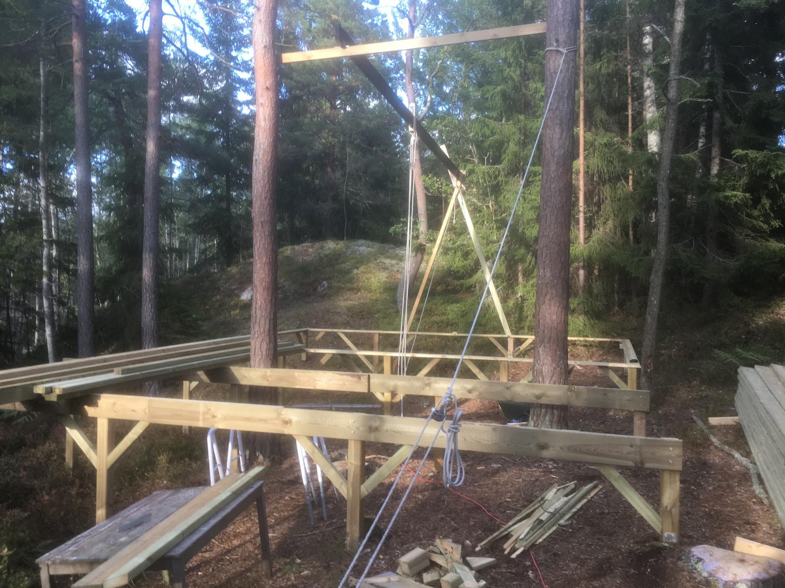 Utmattningssyndrom blev Attefallshus