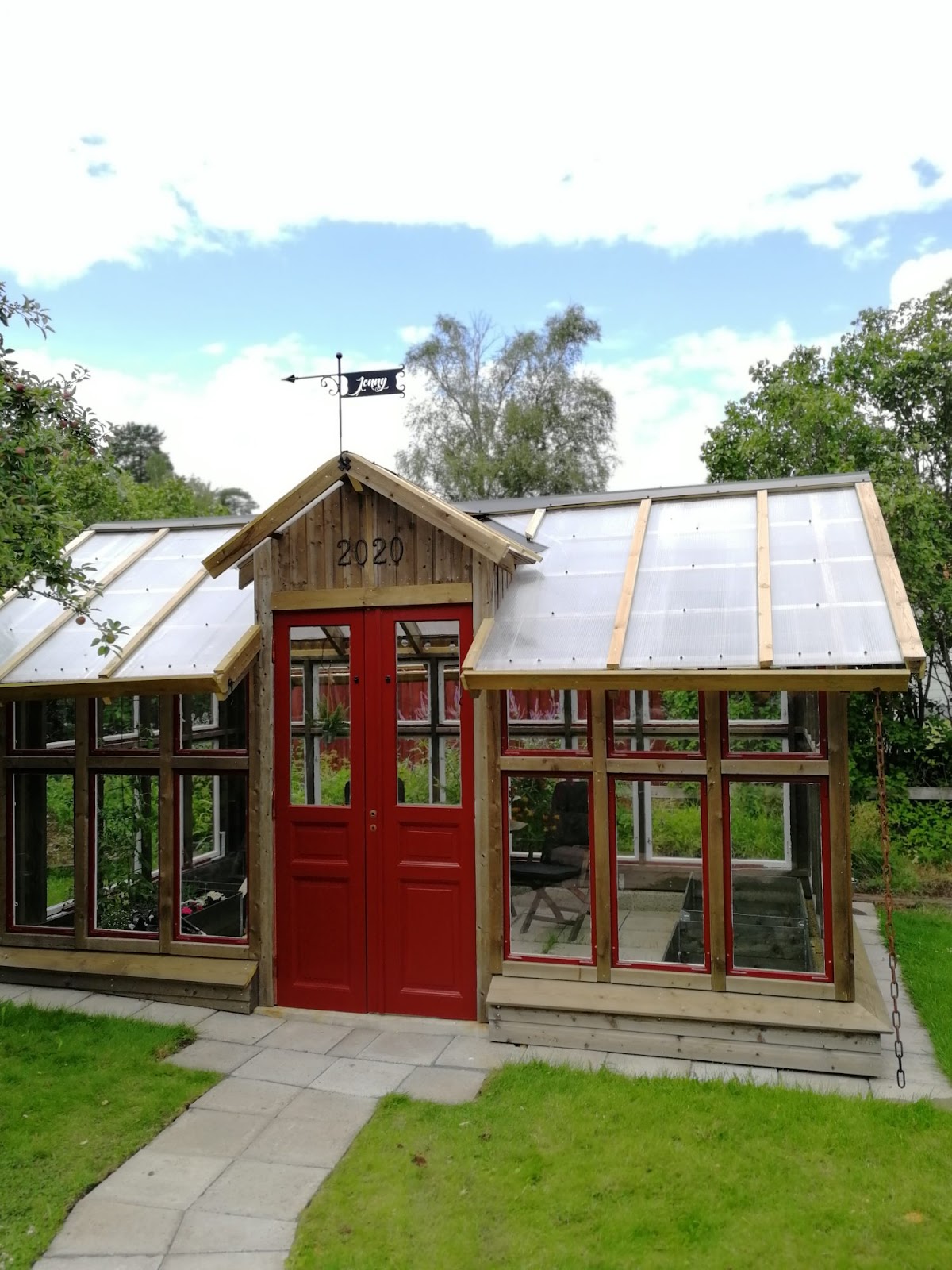 Växthus av lösvirke