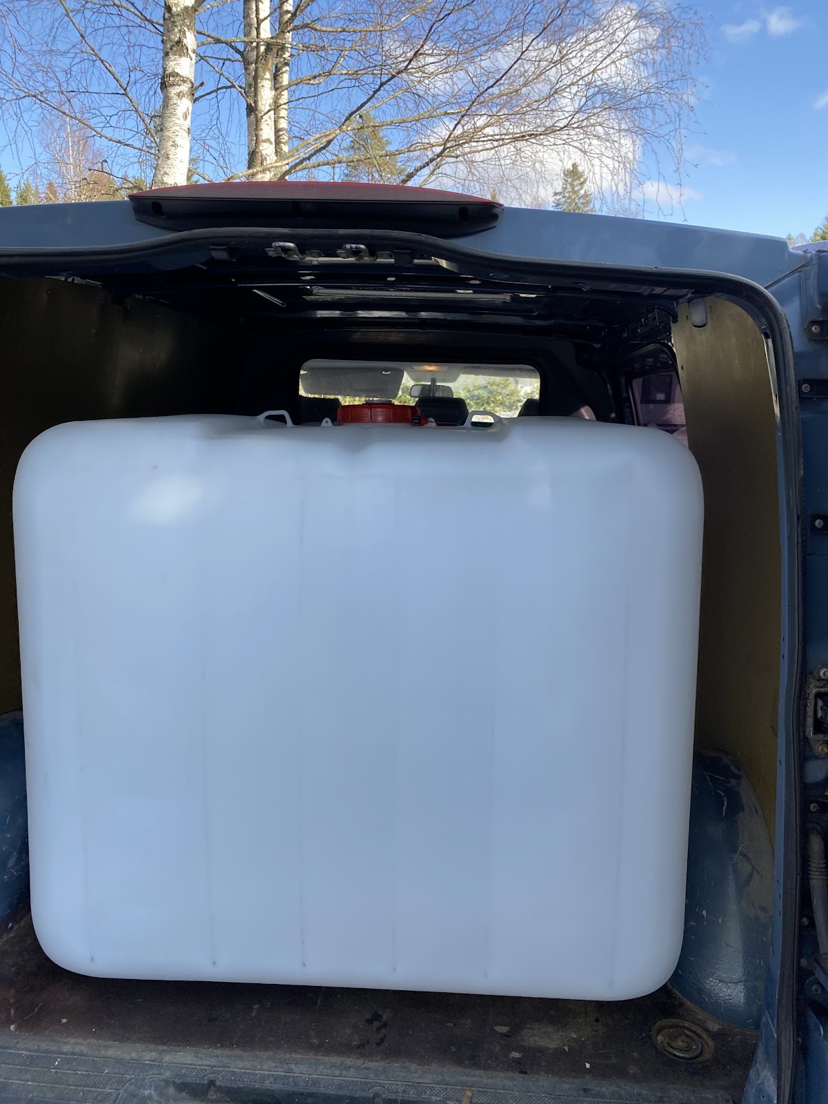 Hemmabyggd badtunna med värme