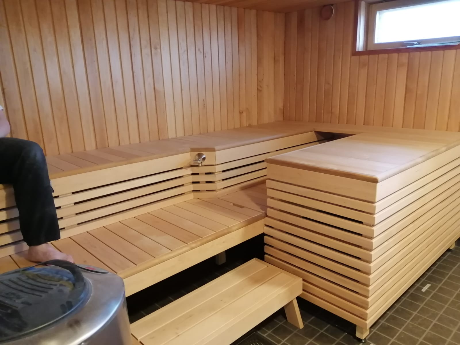 Bastu för två eller tolv