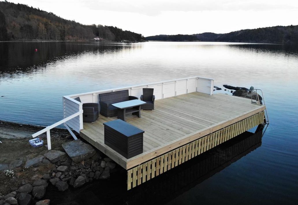 Renovering av brygga