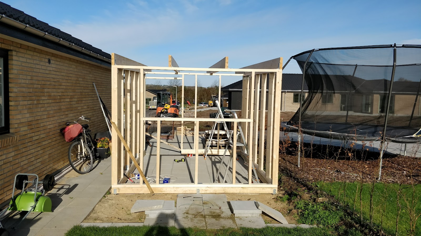 Ny bod med flytande halvtak