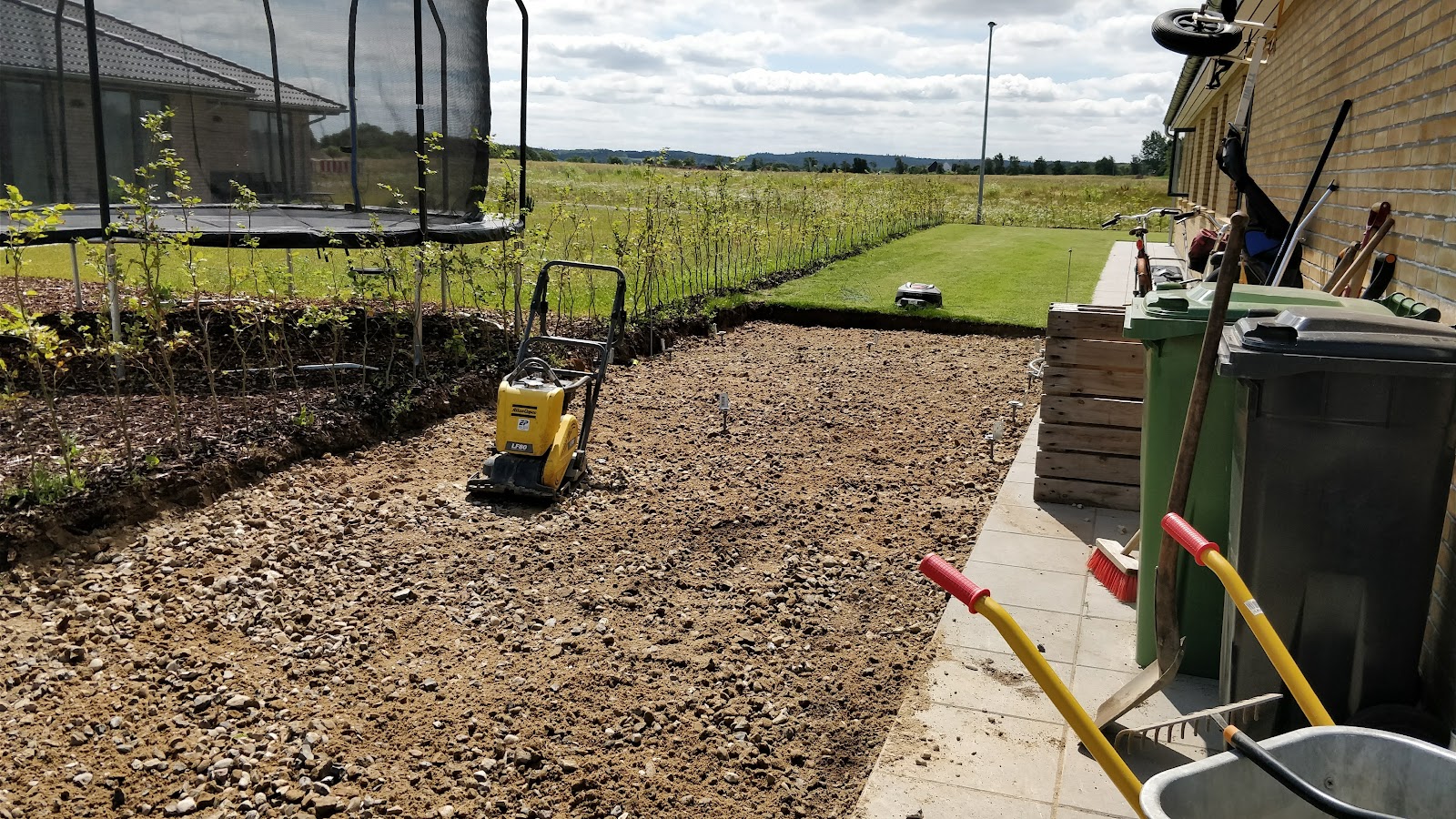 Ny bod med flytande halvtak